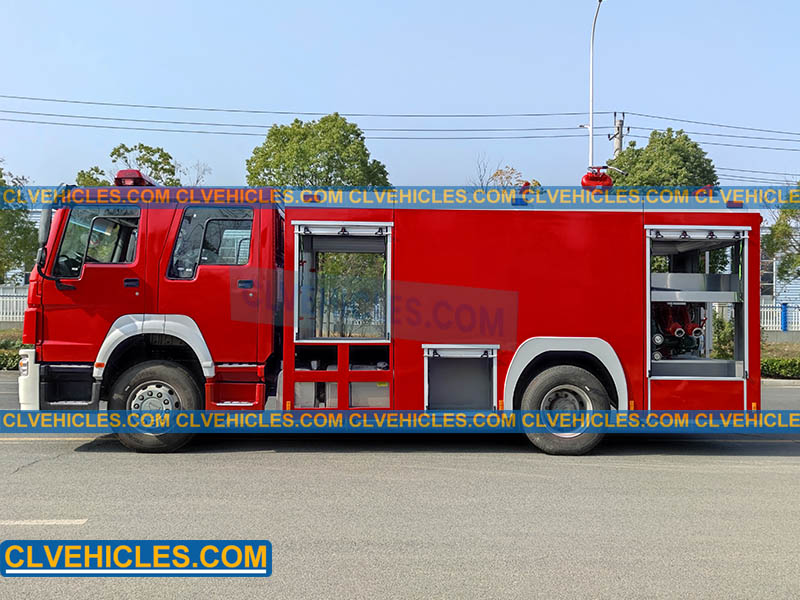 howo fire truck