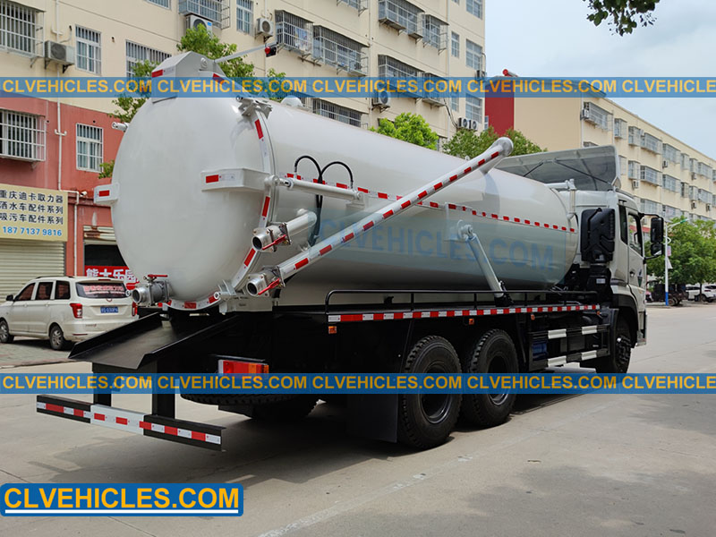 vacuum tank truck