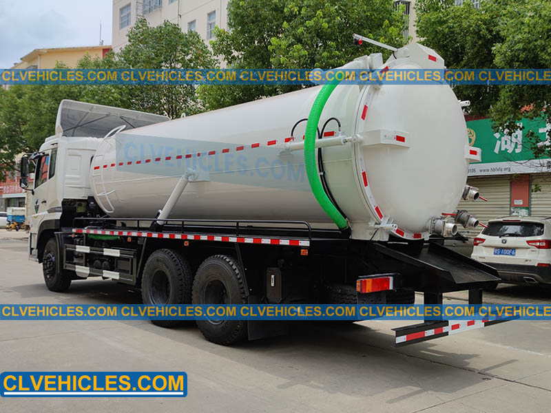 sewage tank truck