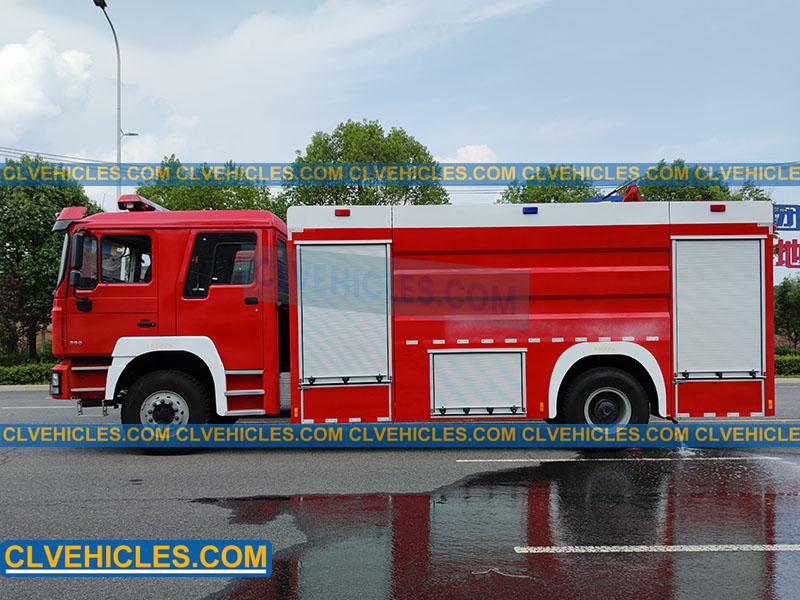 shacman fire truck