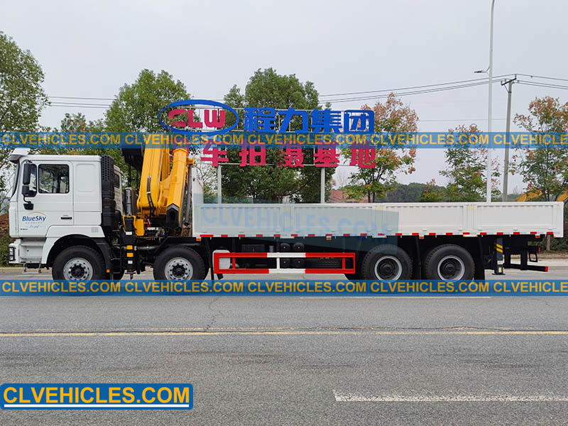 ISUZU truck with crane