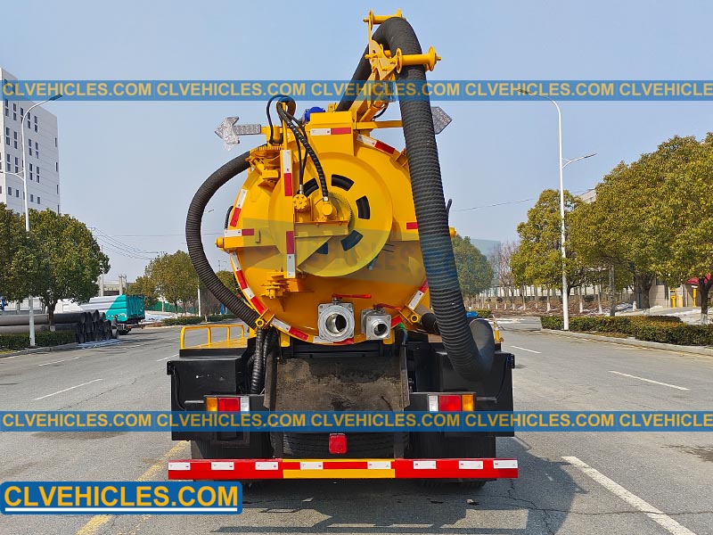 high pressure vacuum truck