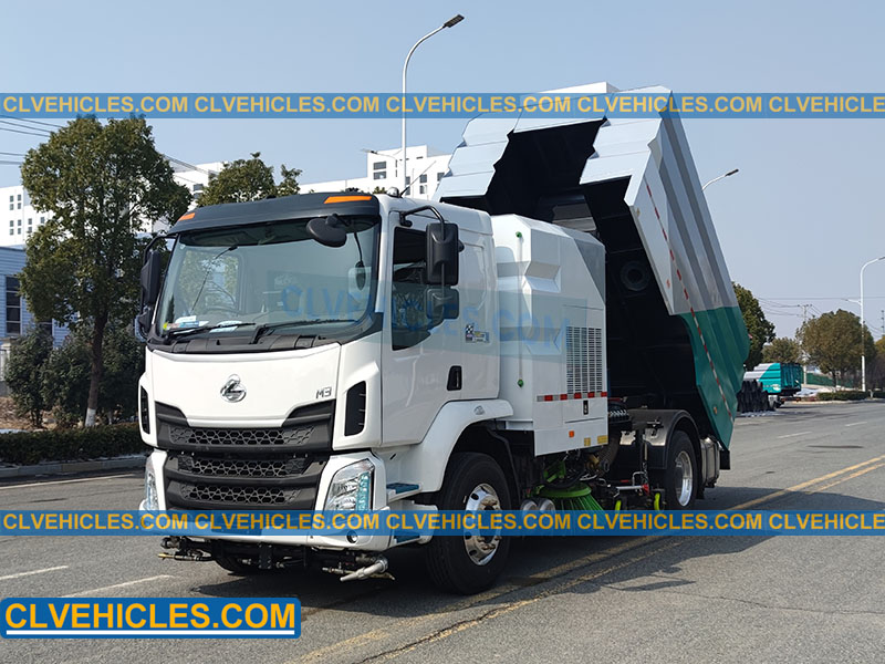 road sweeper truck