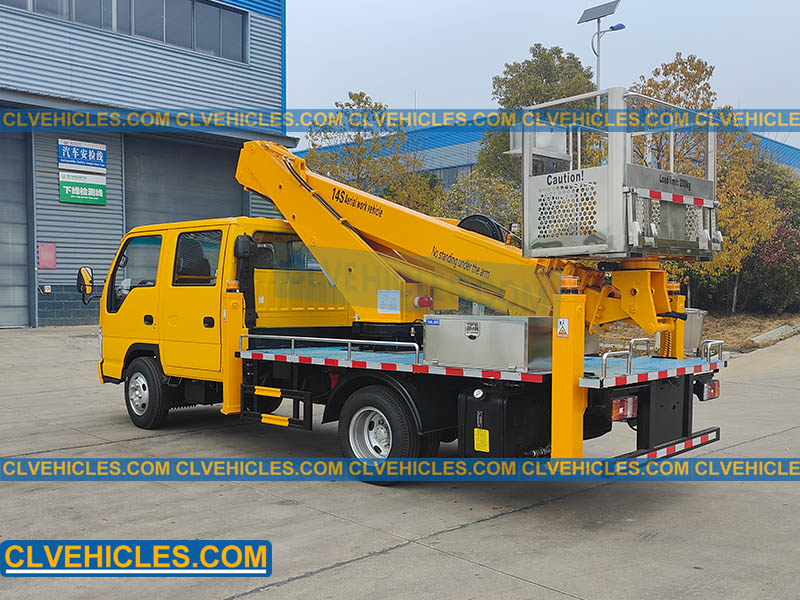 14 meter manlift truck