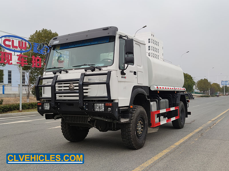 water tank truck