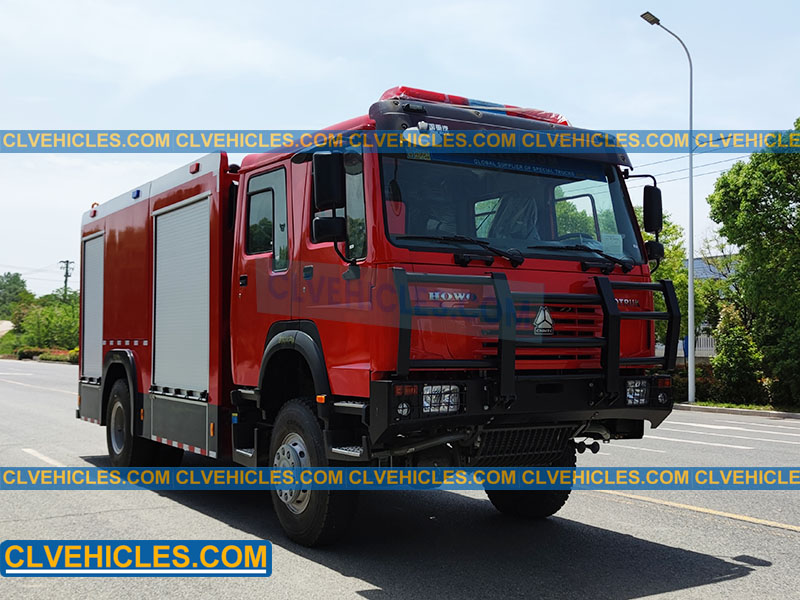 HOWO fire fighting truck