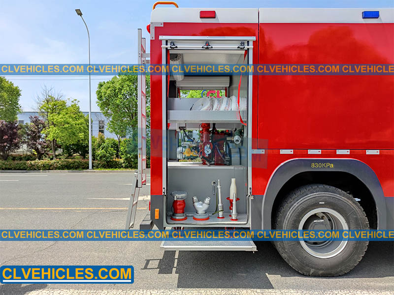 dry powder fire truck 