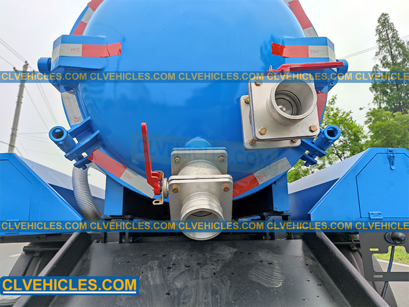 2000L sewage tank truck