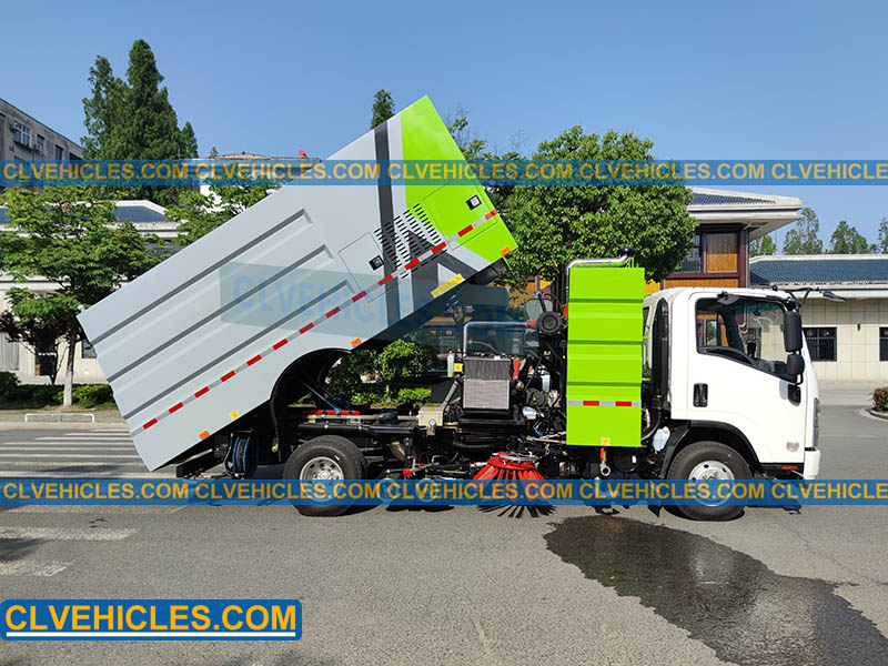 street sweeper truck