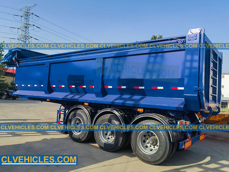 dump semi-trailer