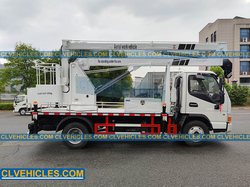 aerial working truck