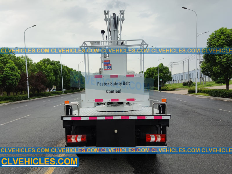 13m aerial cage truck