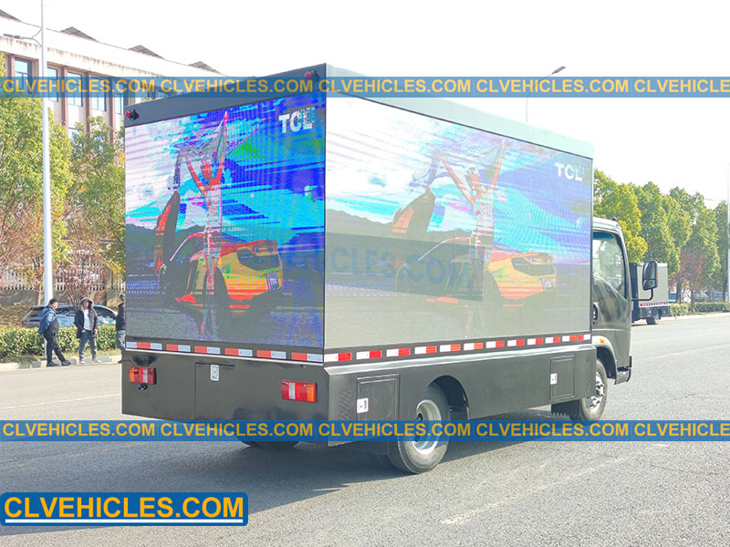 led advertising truck