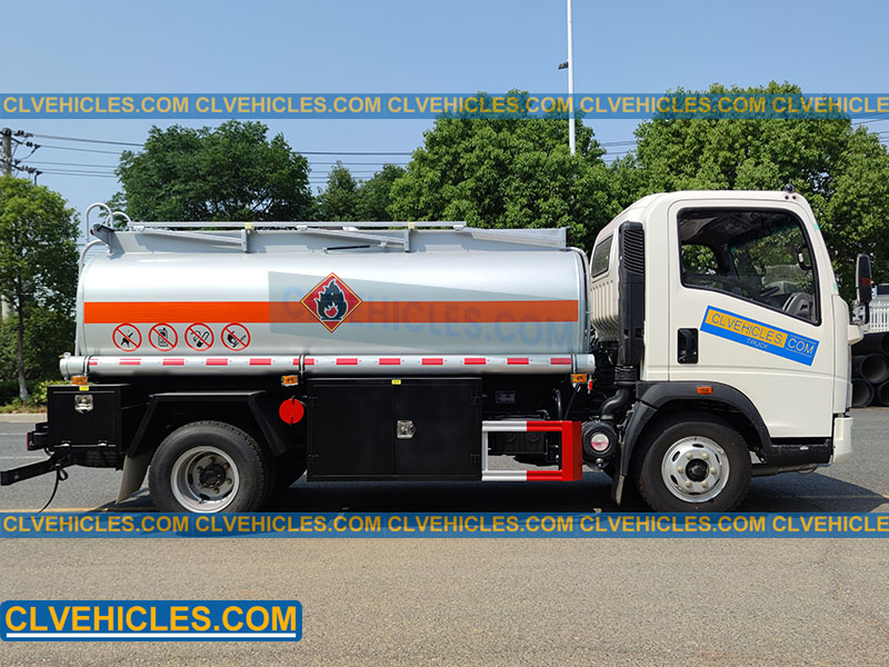 fuel tanker truck