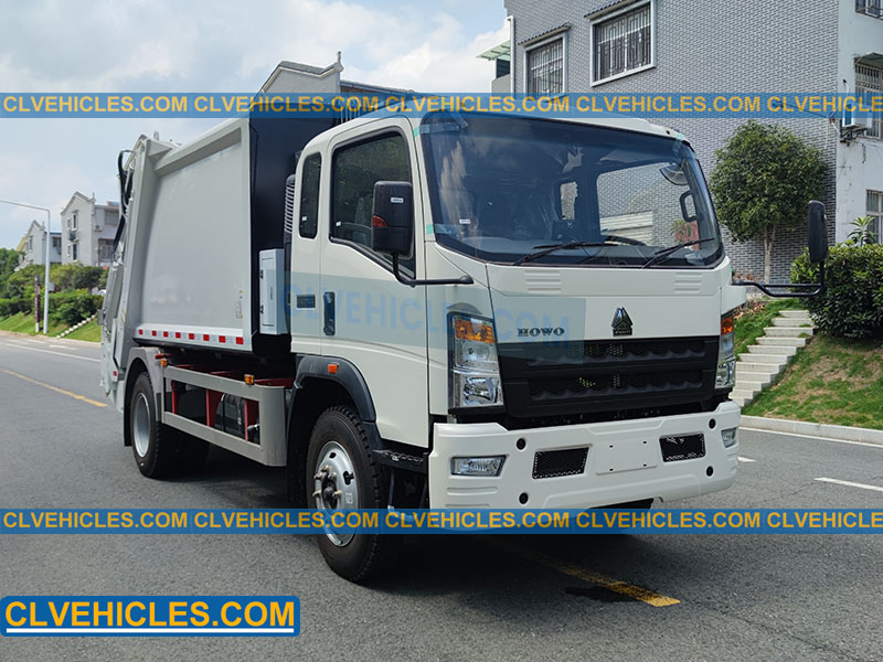 waste compactor truck