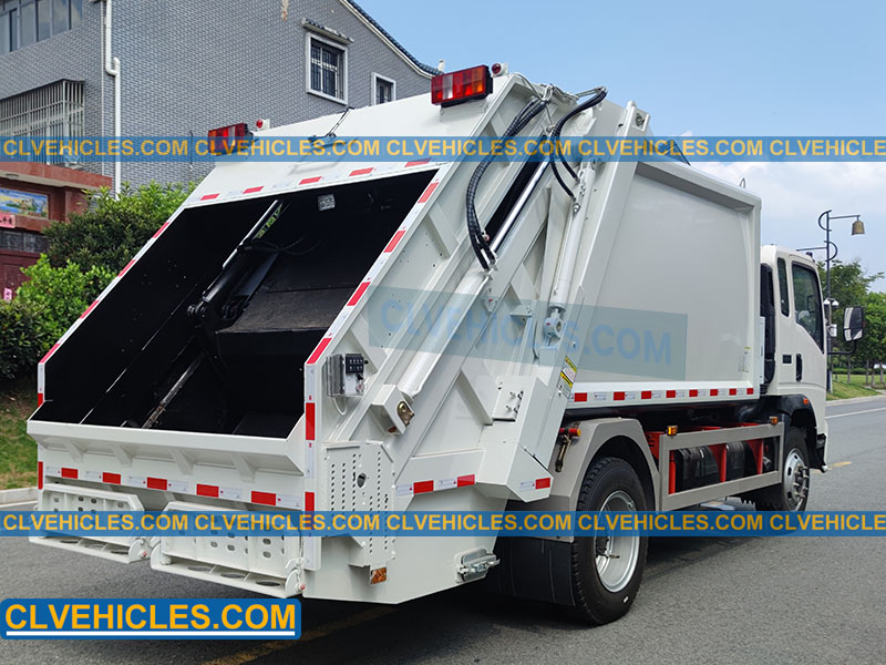 HOWO waste compressed truck