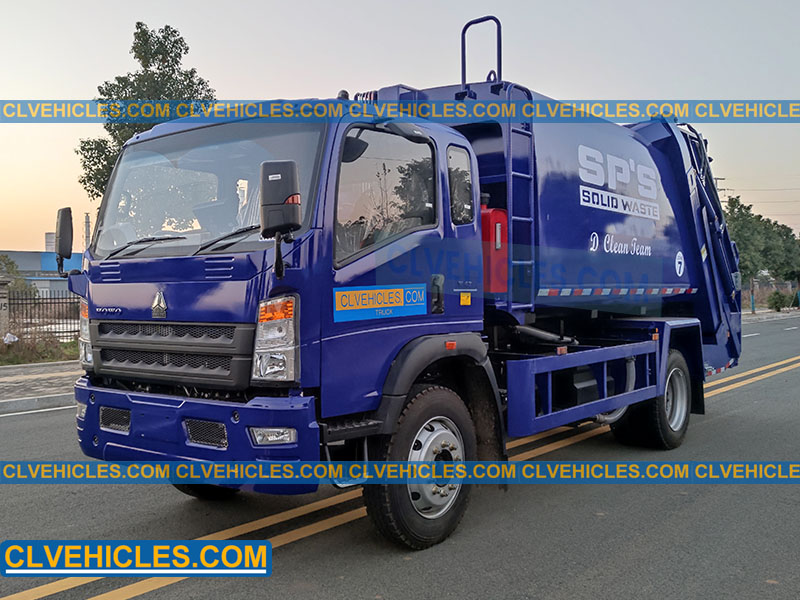 HOWO garbage compactor truck