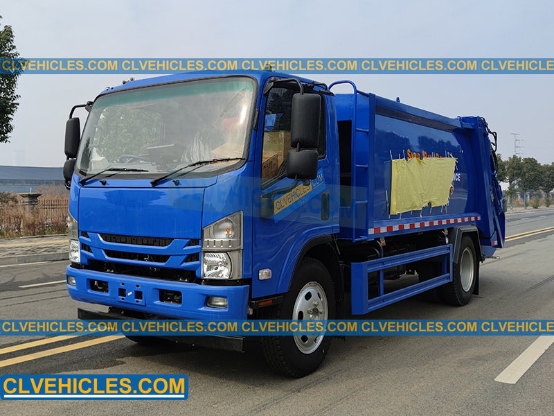 ISUZU RHD garbage truck