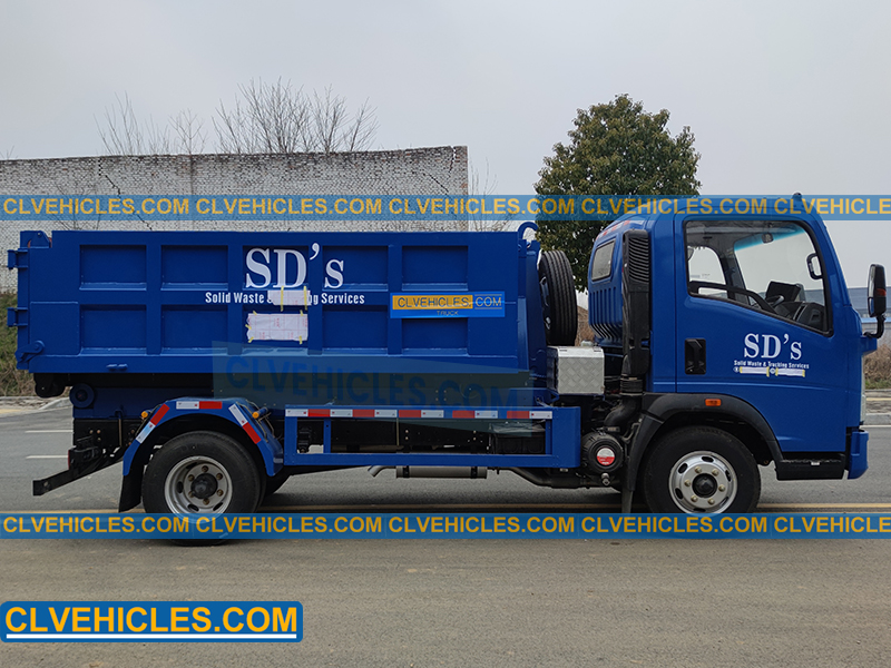 detachable garbage truck