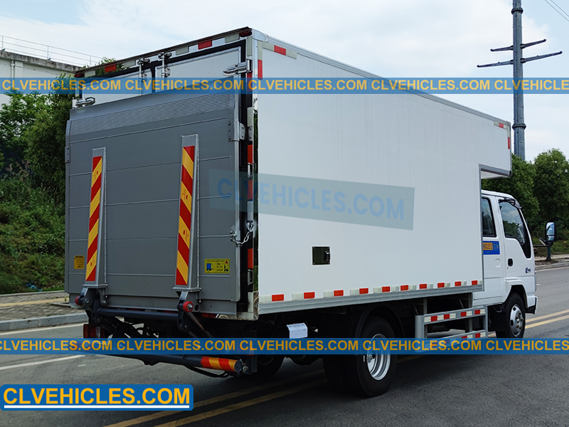 crew cab freezer box truck