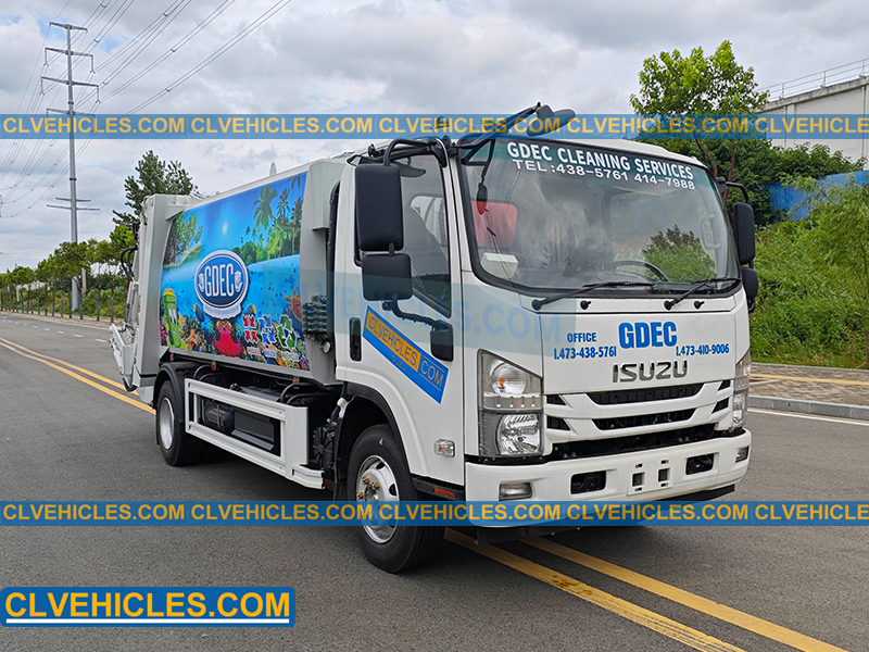 ISUZU garbage truck