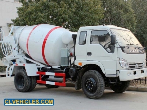 concrete mixer truck