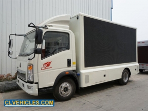 Truck with Led Display Screen