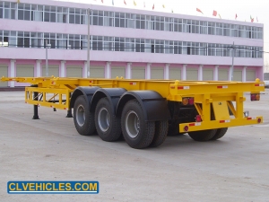 40ft skeletal semi trailer