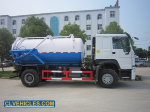 Sewage Waste Truck