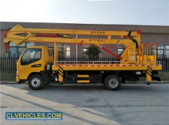JAC 6 Wheels Mobile Hydraulic High Rise Work Truck Mounted Aerial Lift ...