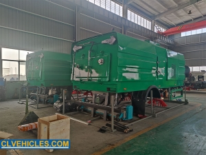 Superstructure for Sweeper Truck