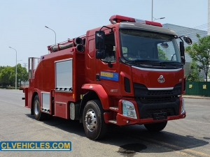 Fire Truck With Aerial Platfrom