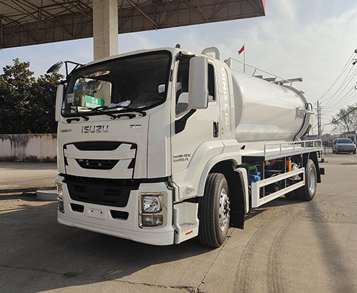 One Unit of ISUZU 10CBM Sewage Tank Truck Ship to Philippines