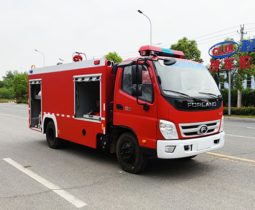 One Unit of Fire Fighting Truck Ship To Nigeria