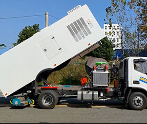 FOTON 4x2 141HP 7500L Sweeper Truck