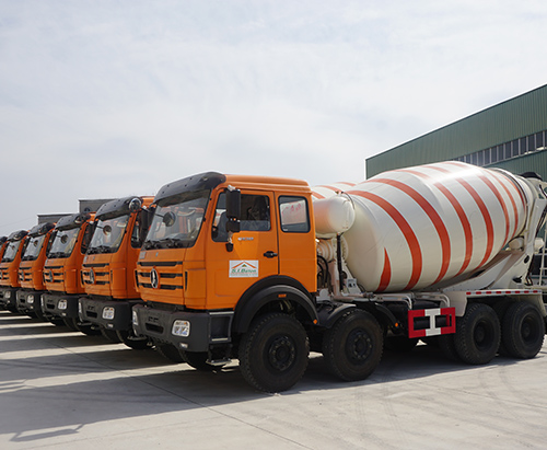 20 units Concrete mixer truck ship to Cote d'Ivoire
