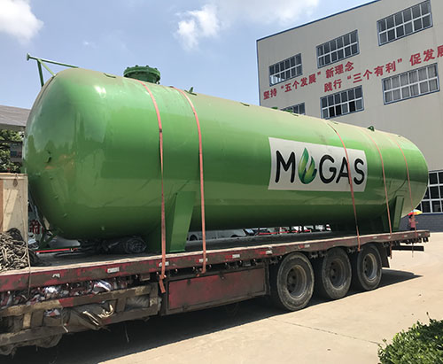 One Set Of 60,000 Liters LPG Storage Tank Ship To Nigeria