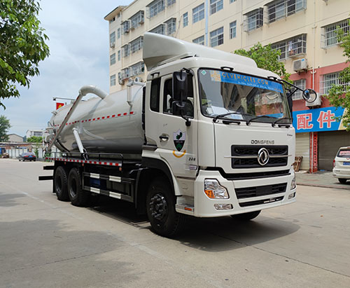 One Unit Of 18CBM Sewage Suction Truck Ship to Tanzania