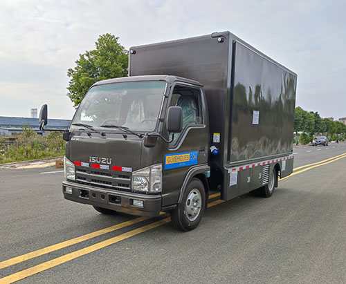 One Unit of ISUZU Mobile LED Screen Trucks Ship To Costa Rica