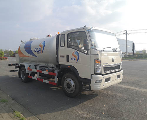 One Unit Of 8000 Liters LPG Tank Truck Ship To Uganda