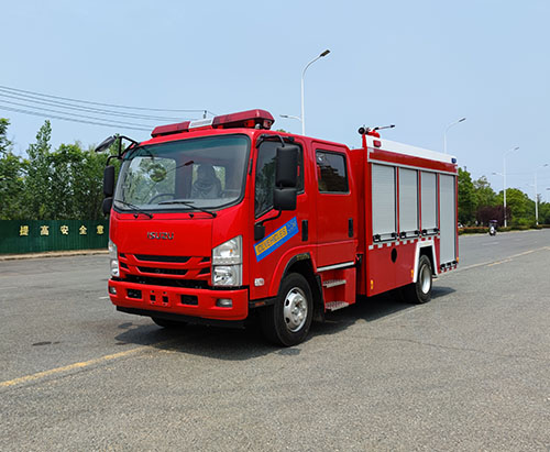 One Unit of ISUZU ELF 4000L Fire Fighting Truck Ship to Philippines