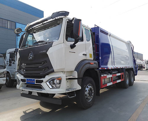 One Unit Of 22CBM HOHAN Compactor Garbage Truck Ship To Qatar