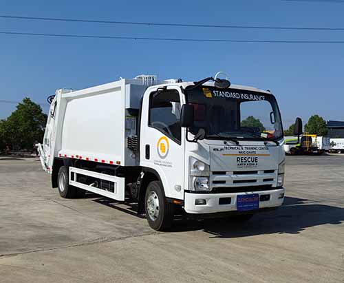  One Unit Of ISUZU Compactor Garbage Truck Ship To Philippines
