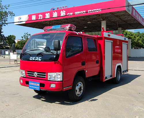 One Unit Of DFAC Water Tank Fire Fighting Truck Ship To Malaysia