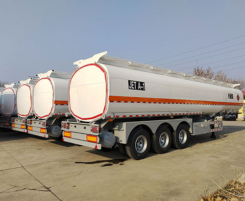 15 Units of 48000L Fuel Tank Semi Trailer Ship to Ethiopia
