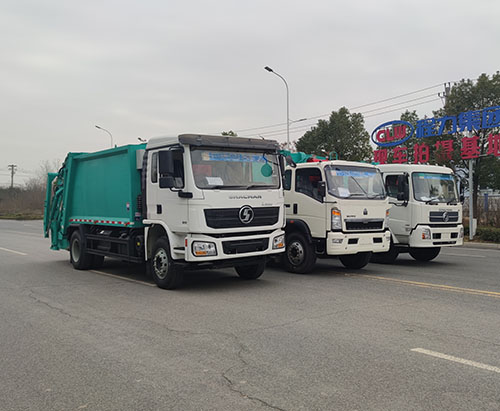 Three Units of Compactor Garbage Truck Ship To Trinidad and Tobago