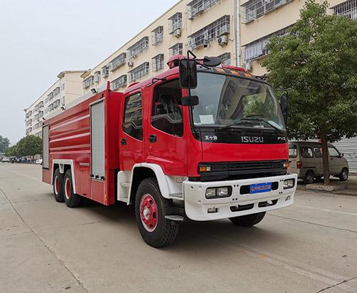 One unit of ISUZU FVZ 16ton Fire Fighting Truck Ship to Nigeria