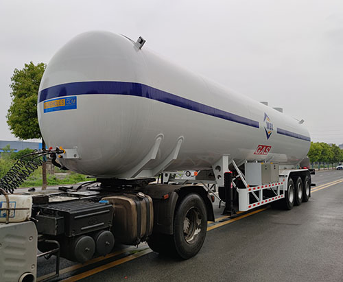 One Unit Of 50CBM LPG Tanker Semi-Trailer Ship To Nigeria