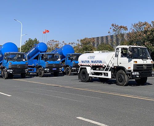 Three Units Of Vacuum Trucks And One Unit Of Water Truck Ship To Ghana