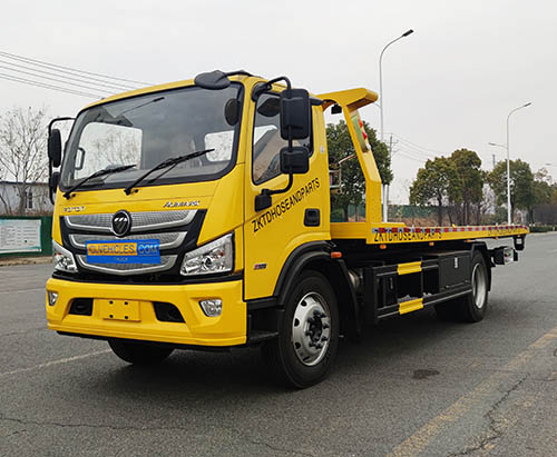 One Unit of FOTON AUMARK Flatbed Wrecker Truck Ship to Jamaica